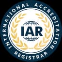 IAR - International Accreditation Registrar — accreditation No. IAR-112