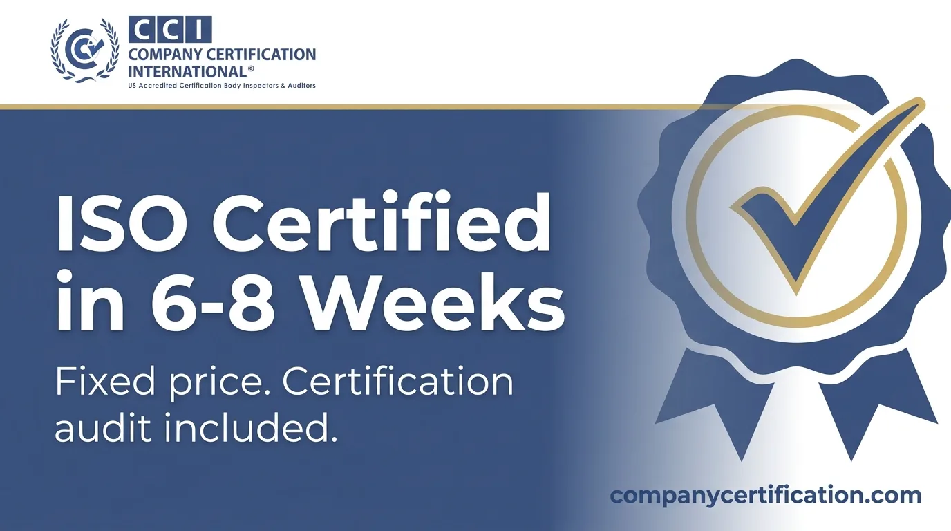 CCI — ISO 9001, 14001, 45001 and 27001 certification for Pakistani business