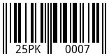 25PK0007